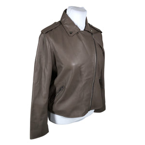 Unisex Ril's - Leather jacket, size 42 - Brown (4)