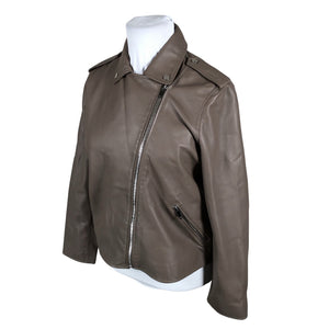 Unisex Ril's - Leather jacket, size 42 - Brown (3)