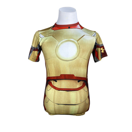 Unisex Under Armour - Sports shirt, short sleeve, size L - Yellow ()