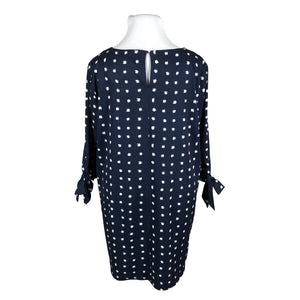Unisex Noom - Schiffon dress, size 46 - Blue (2)