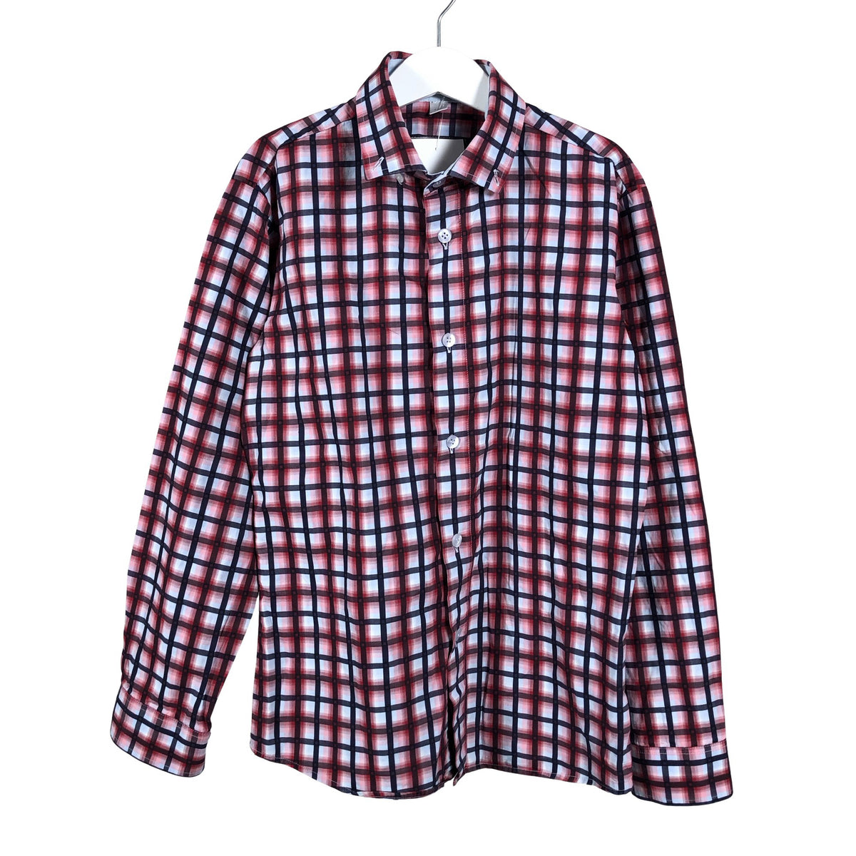 Unisex Sangar - Collared shirt, size 140 - 146 - Red (1)