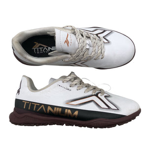 Unisex Titanium - Indoor sports shoes, size 37 - White (1)