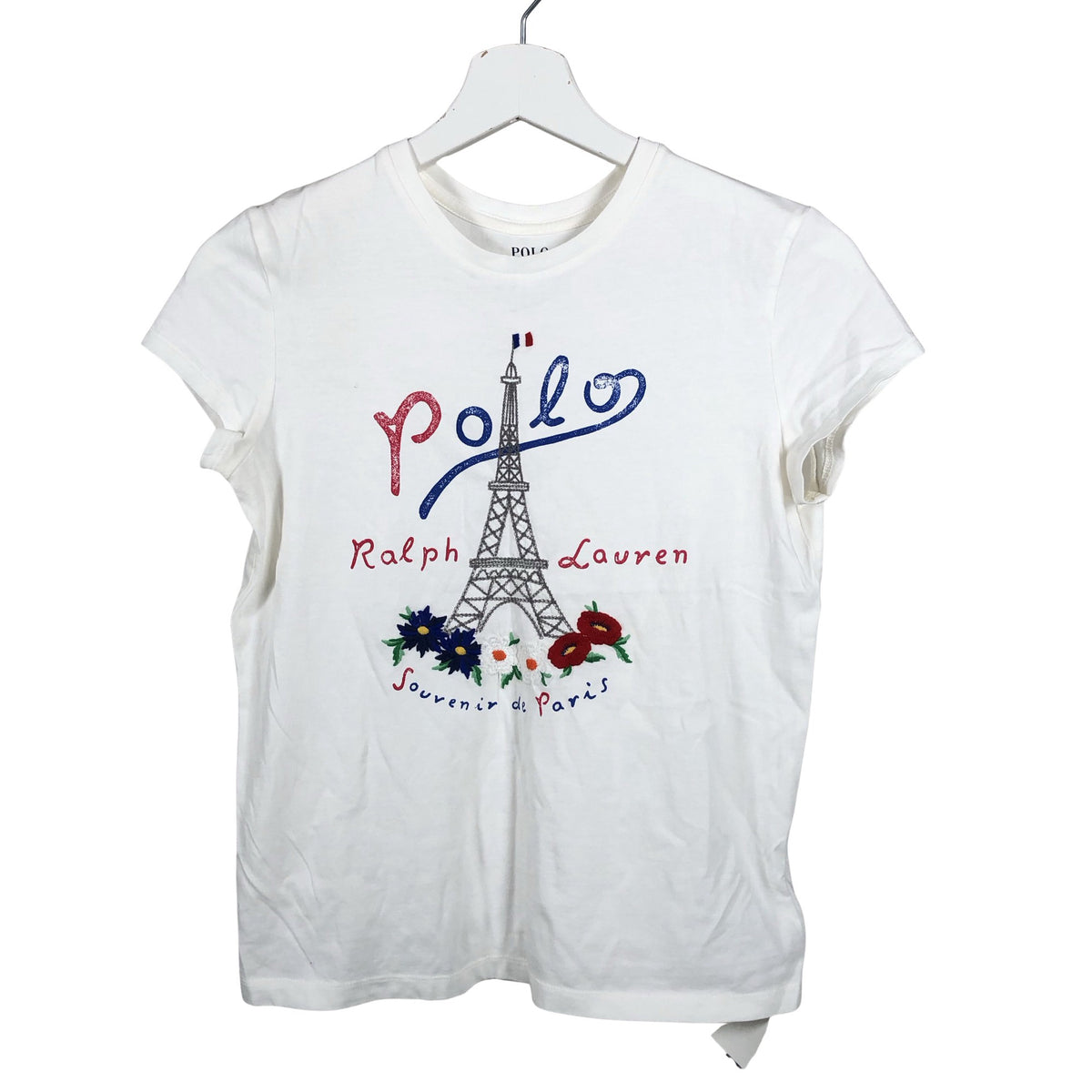 Unisex Polo Ralph Lauren - T-shirt, size 152 - 158 - White (1)
