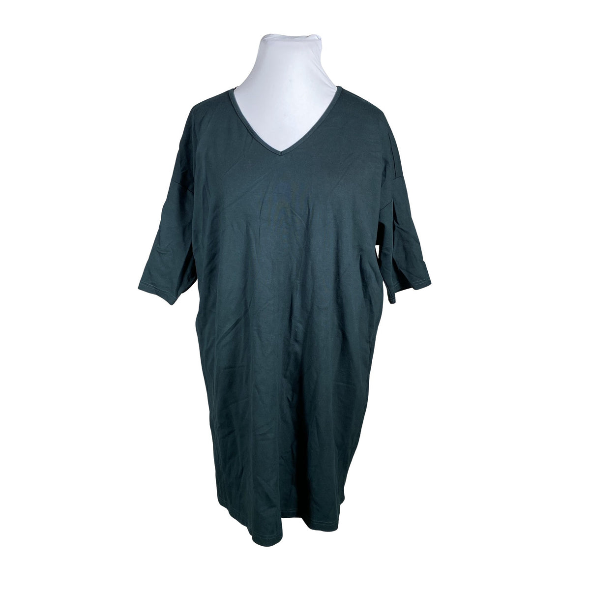 Unisex Zizzi - Tricot dress, size 46 - Green (1)