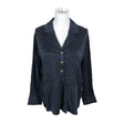Unisex Ganni - Schiffon tunic, size 38 - Blue ()