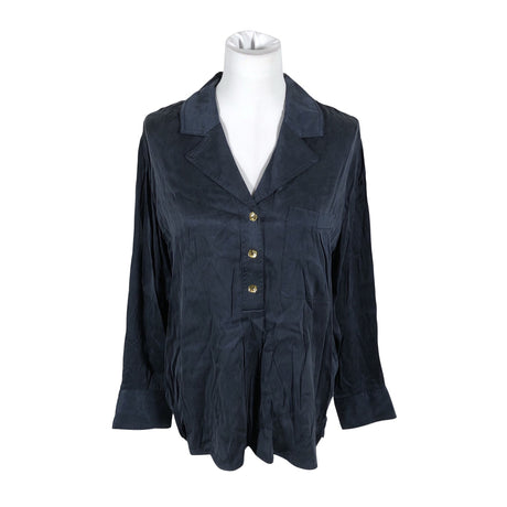 Unisex Ganni - Schiffon tunic, size 38 - Blue ()