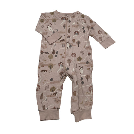 Unisex Lindex - Overalls, size 68 - 74 - Light pink ()