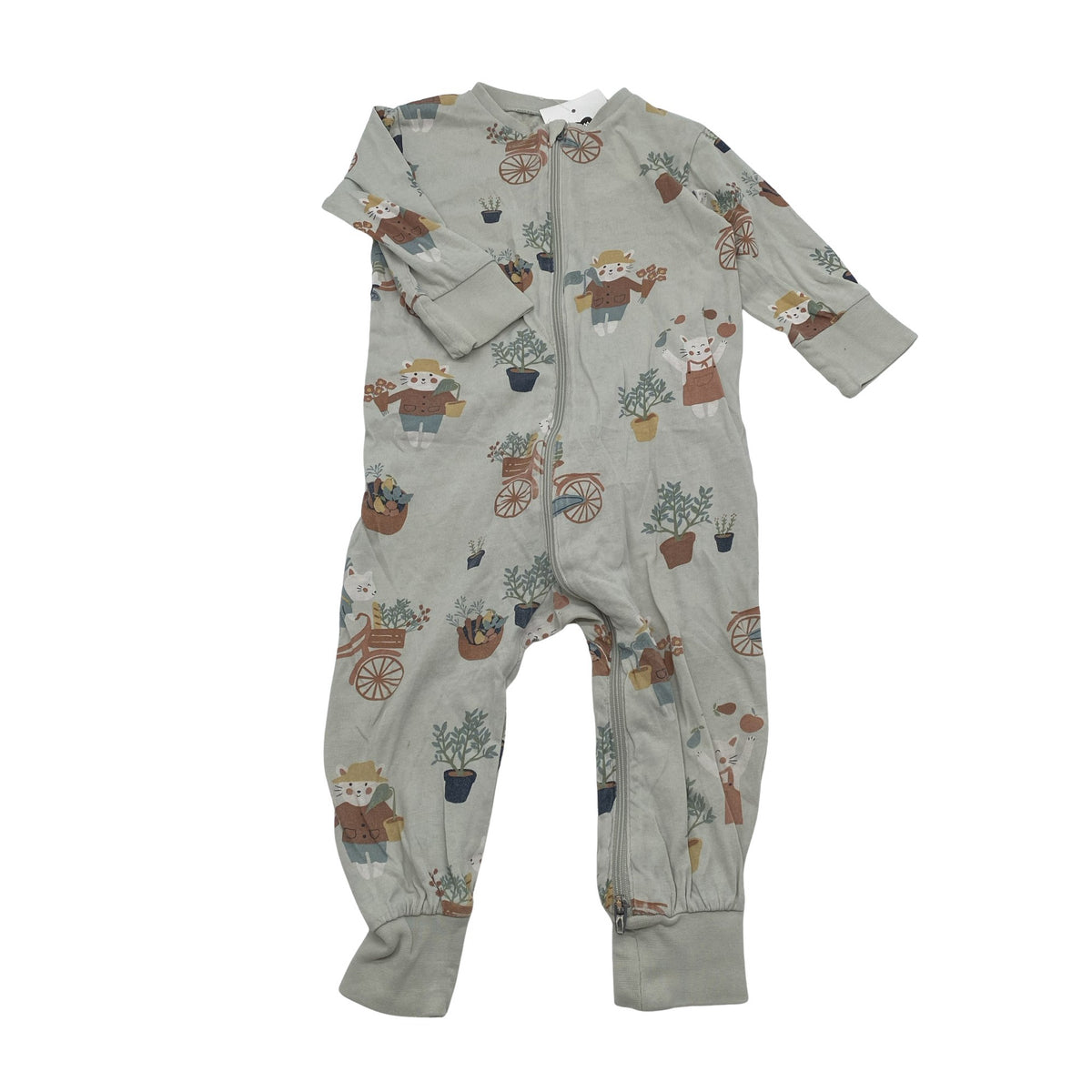 Unisex Lindex - Overalls, size 74 - 80 - Light blue (1)