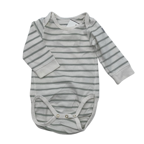 Unisex Polarn O. Pyret - Body, size 50 - 56 - White ()