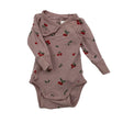 Unisex Lindex - Wrap bodysuit, size 50 - 56 - Light pink ()