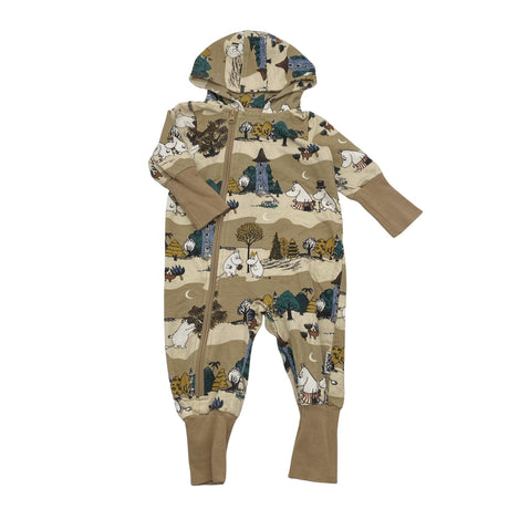 Unisex Moomin by Martinex - Overalls, size 56 - 62 - Brown ()