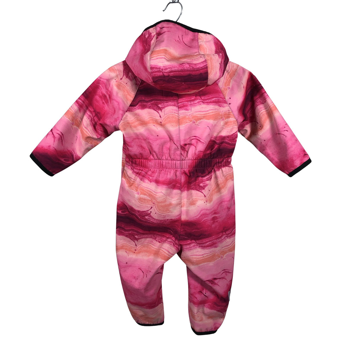 Unisex Lenne - Soft shell jumpsuit, size 80 - 86 - Pink (2)