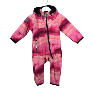 Unisex Lenne - Soft shell jumpsuit, size 80 - 86 - Pink (1)