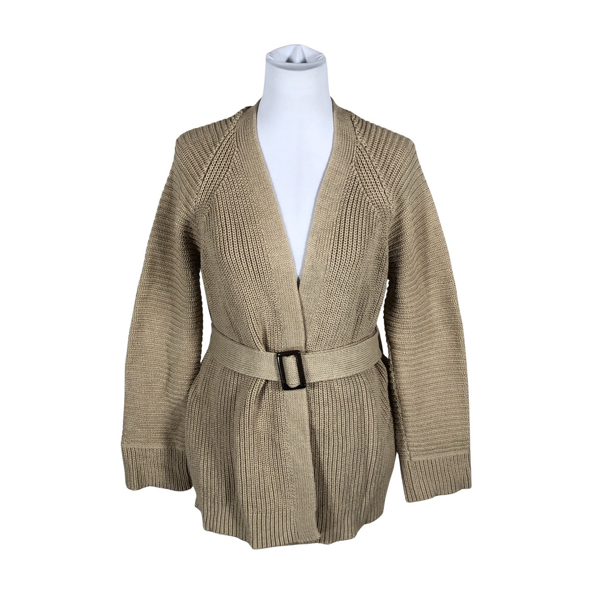 Unisex Massimo Dutti - Cardigan, size 38 - Beige (1)