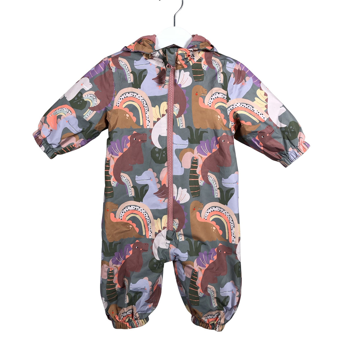 Unisex Next - Soft shell jumpsuit, size 68 - 74 - Green (1)