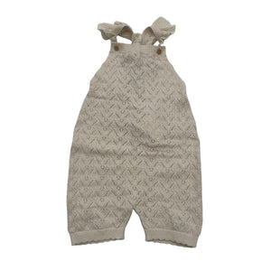 Unisex Lindex - Short overalls, size 62 - 68 - Beige (1)