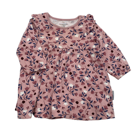 Unisex Polarn O. Pyret - Tricot dress, size 62 - 68 - Light pink ()