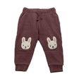 Unisex Lindex - Tricot pants, size 68 - 74 - Violet ()