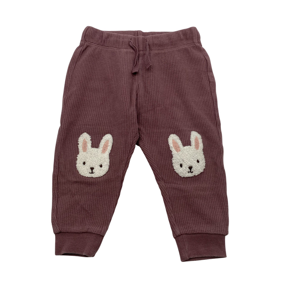 Unisex Lindex - Tricot pants, size 68 - 74 - Violet (1)
