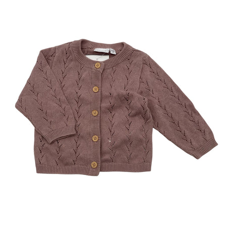 Unisex Name It - Cardigan, size 56 - 62 - Light pink ()