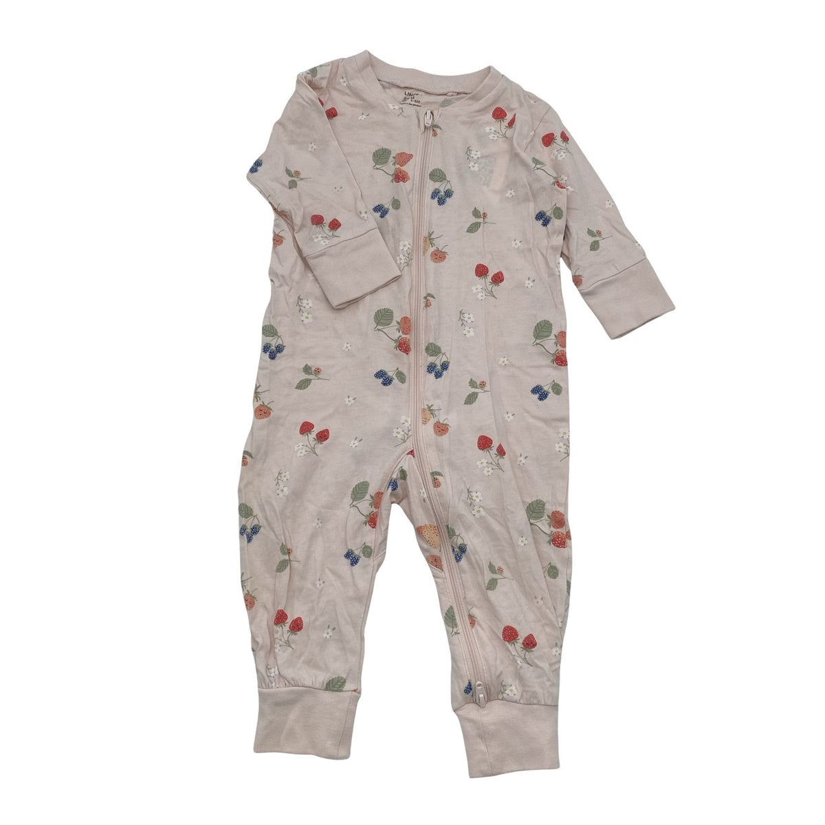 Unisex Lindex - Overalls, size 68 - 74 - Light pink (1)