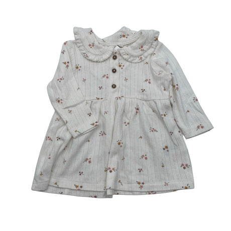 Unisex Lindex - Tricot tunic, size 68 - 74 - White ()