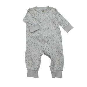 Unisex Lindex - Overalls, size 62 - 68 - White (1)