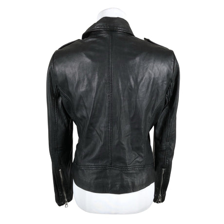 Unisex Set - Leather jacket, size 40 - Black (2)