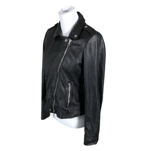 Unisex Set - Leather jacket, size 40 - Black (3)