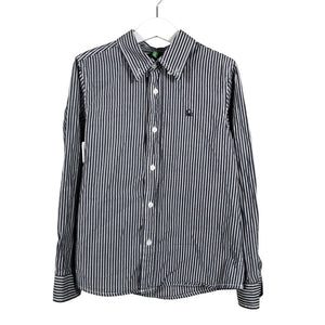Unisex Benetton - Collared shirt, size 128 - 134 - Gray (1)
