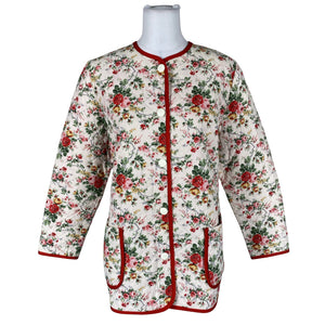 Unisex Marja Valonen - Quilted jacket, size 40 - Natural white (1)