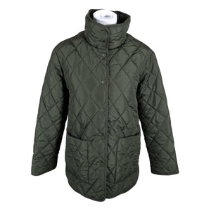 Unisex Lindex - Quilted jacket, size 34 - Green (1)