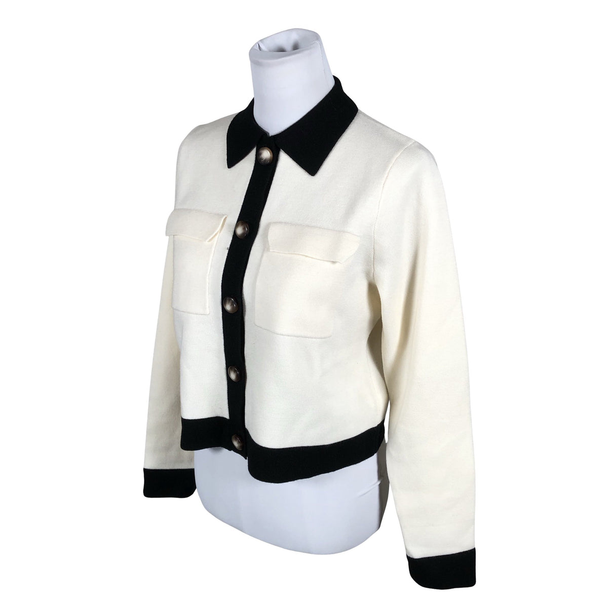 Unisex La Maille Sezane - Cardigan, size 36 - White (3)