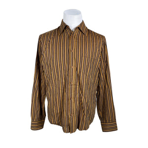 Unisex Mexx - Collared shirt, size L - Brown (1)