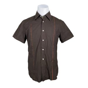 Unisex Mexx - Collared shirt, size M - Brown (1)