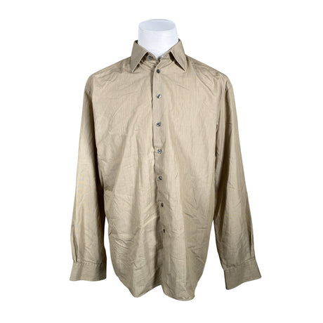 Unisex Sand - Collared shirt, size XXL - Beige ()