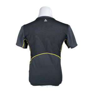 Unisex Odlo - Sports shirt, short sleeve, size M - Gray (2)