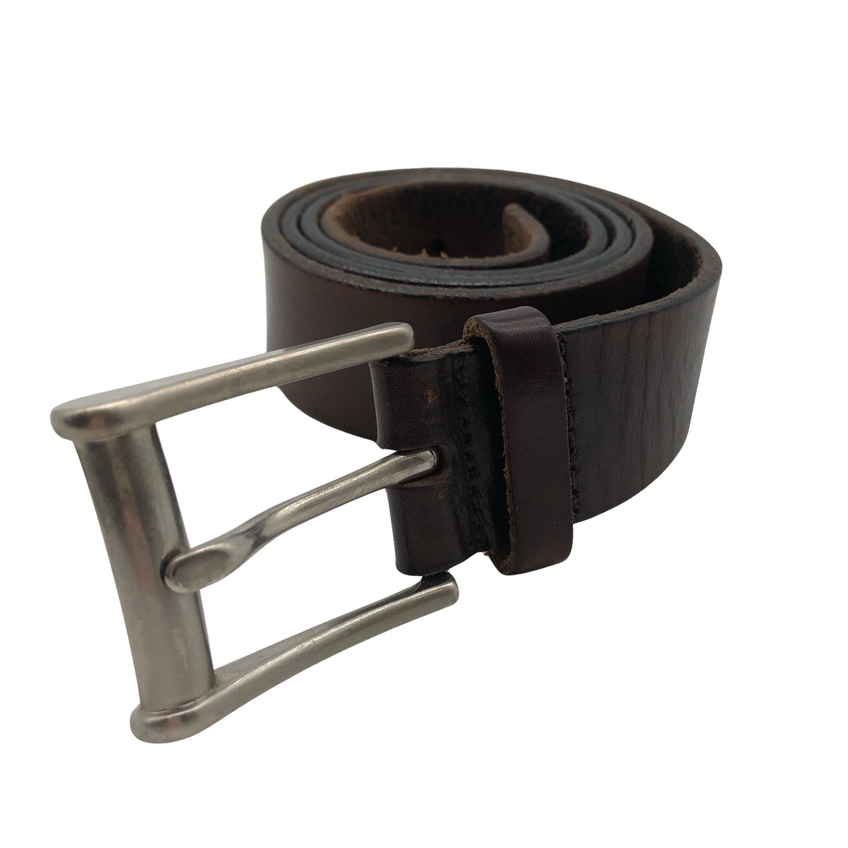 Unisex Hugo Boss - Leather belt, size Ei kokoa - Brown (1)