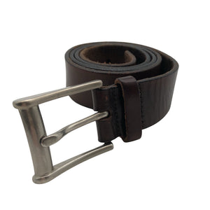 Unisex Hugo Boss - Leather belt, size Ei kokoa - Brown (1)