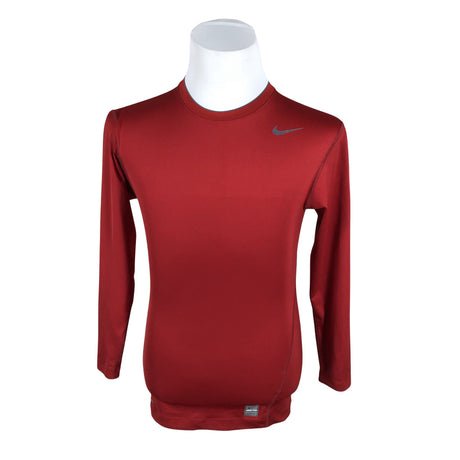 Unisex Nike - Sports shirt, long sleeve, size L - Red ()