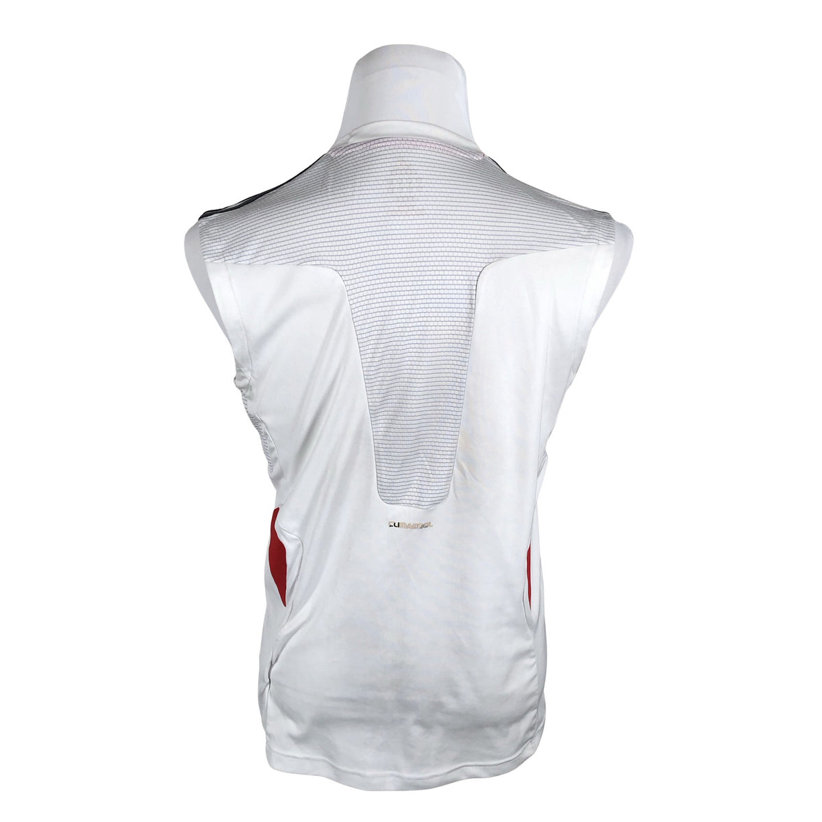 Unisex Adidas - Sleeveless sports top, size M - White (2)