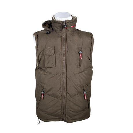 Unisex Napapijri - Winter vest, size L - Brown ()