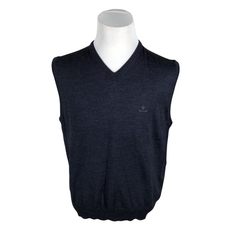 Unisex Sand - Knit vest, size XL - Blue ()