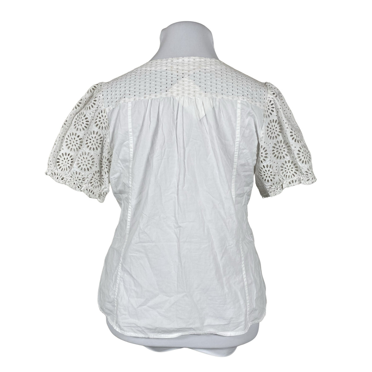Unisex Odd Molly - Short-sleeved blouse, size 42 - White (2)
