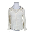 Unisex Cream - Blouse, size 42 - White ()