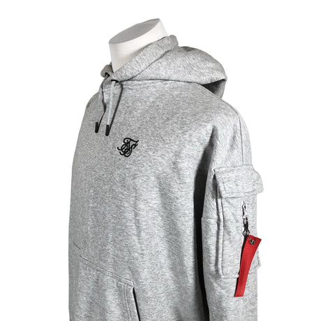 Unisex Siksilk - Hoodie, size M - Gray (2)