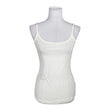 Unisex Andiata - Tricot tank top, size 40 - White ()