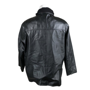 Unisex Santarelli - Leather jacket, size XXL - Black (2)