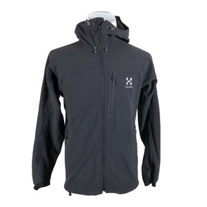 Unisex Haglöfs - Soft shell jacket, size M - Black (1)