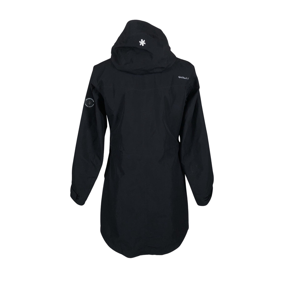 Unisex Áhkká - Outdoor jacket, size 36 - Black (2)